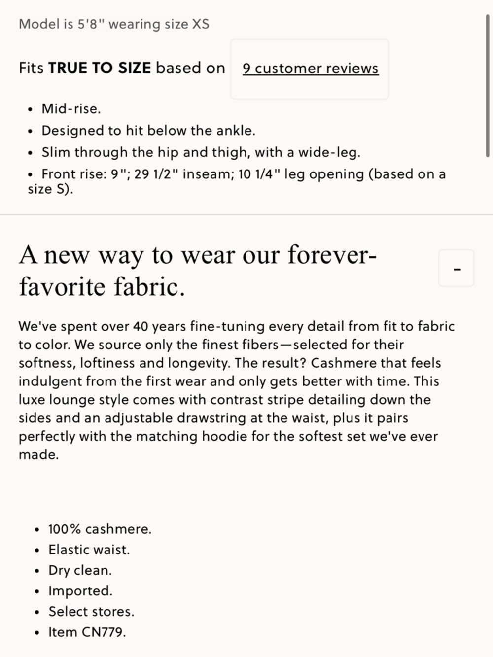 J.Crew Cashmere track pant - Picture 4 of 8